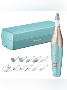 Beurer Cordless Rechargeable Manicure and Pedicure Nail Drill, NWT